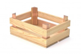 picture of wood clementine boxes